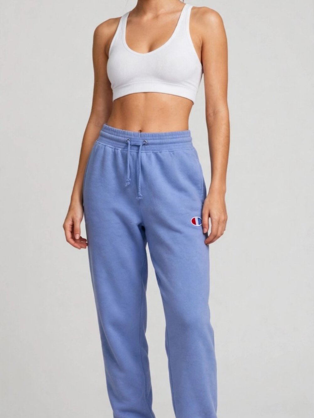 Champion Lavender Joggers Size S Drawstring Sweatpants